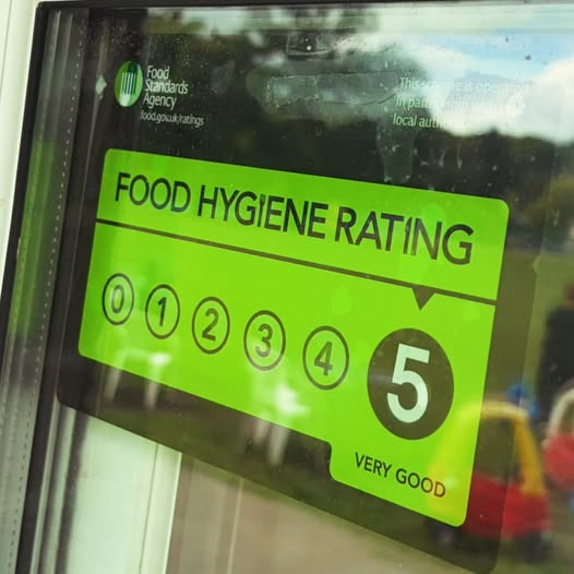 Food Standards Agency food hygiene rating: 5 out of 5, Very Good